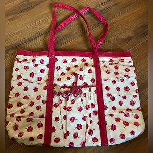 Vera Bradley red poppy tote/purse